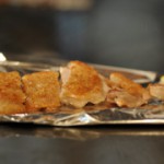 鉄板焼き 若鶏のステーキ ￥650
